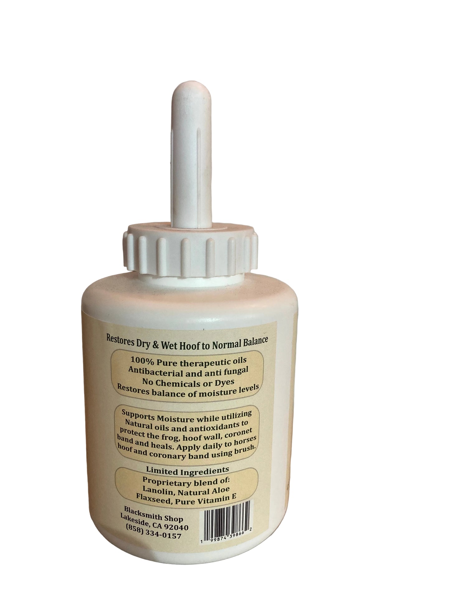 Outlaw Nourish Natural Hoof Conditioner For Horse Hoof Oil For Horses Dry Cracked Hoofs Thrush