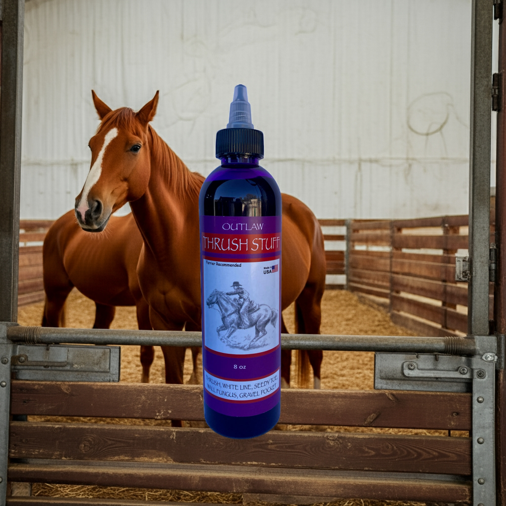 Outlaw Thrush stuff- Horse Thrush Treatment- Preventing and Treating Thrush in Horses