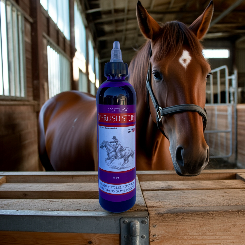 Outlaw Thrush stuff- Horse Thrush Treatment- Preventing and Treating Thrush in Horses